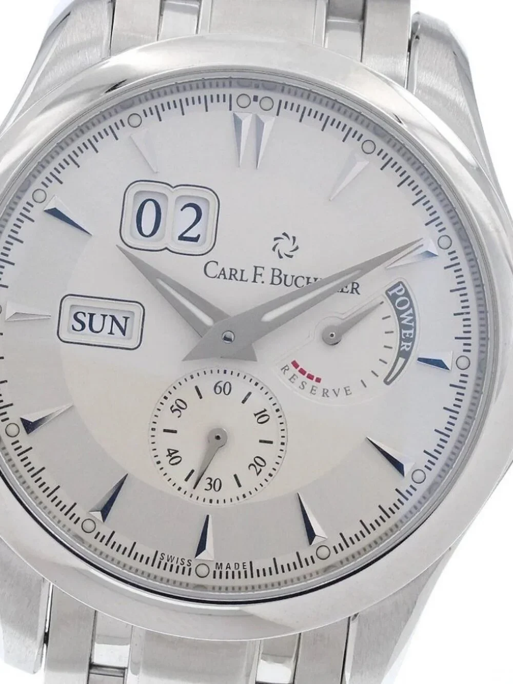 CARL F.BUCHERER Manero 00.10912.08.13.21 Day-Date Power Reserve AT Men's_966485
